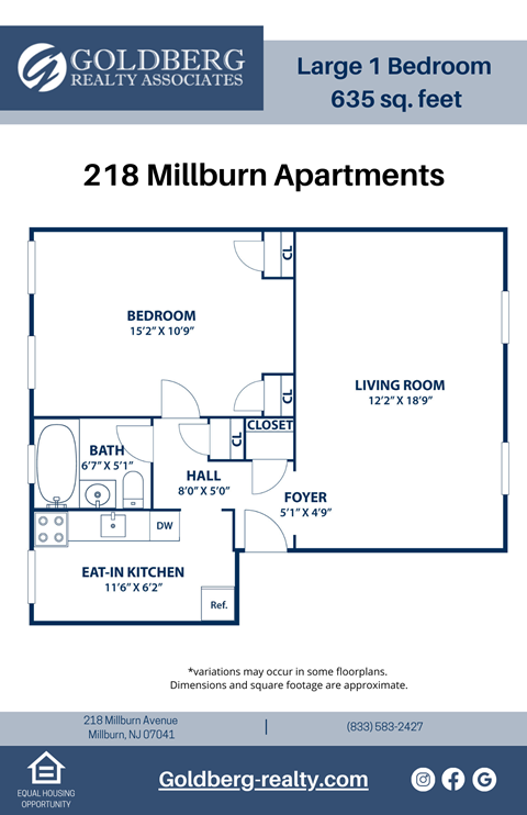 218-226 Millburn Avenue Studio-2 Beds Apartment for Rent - Photo Gallery 12
